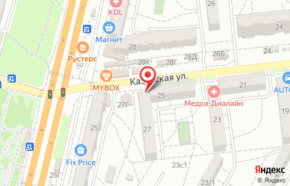 Магазин Креветка в Волгограде на карте