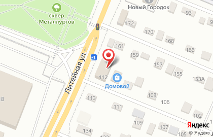 Магазин автозапчастей Автостандарт на улице Нахимова на карте