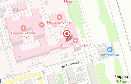 Родильный дом, г. Долгопрудный на карте