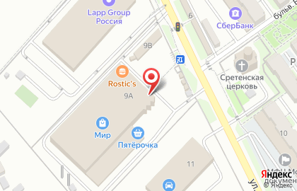 Маркет бытовых товаров То и То в Красноглинском районе на карте