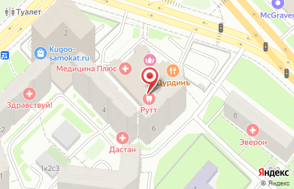 Карусель на Волгоградском проспекте на карте