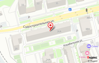 Ателье в Красноярске на карте