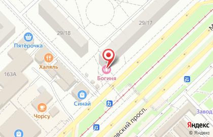 Салон-парикмахерская Богиня на Московском проспекте на карте