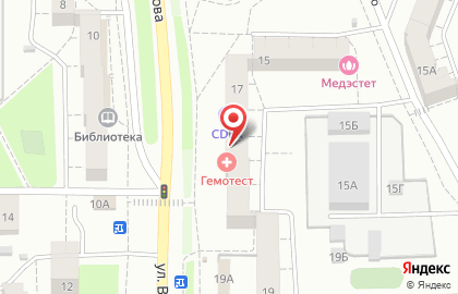 Салон-парикмахерская Клео на улице Верхняя Дуброва на карте