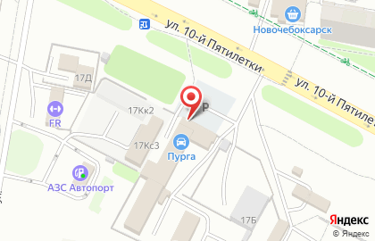 Автомагазин Vika в Новочебоксарске на карте