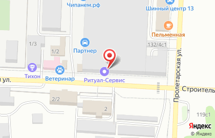 Экспертная компания на Строительной улице на карте