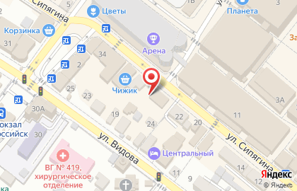 Магазин спорттоваров Олимп-Спорттовары на карте