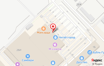 Салон-магазин NYX на улице Ленинградской на карте