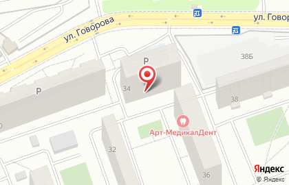 Машук+ на улице Говорова на карте