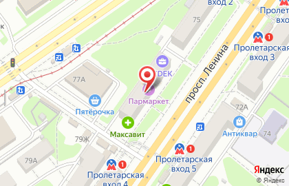 Салон цветов База цветов 24 на проспекте Ленина, 77 на карте