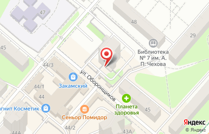 Зоомагазин Лапы и Ко на Автозаводской улице на карте