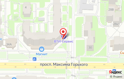 СберБанк на проспекте Максима Горького, 32 на карте