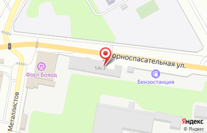 Мебельный центр Родная мебель на улице Металлистов на карте