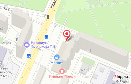 Магазин фастфудной продукции на Краснодонской улице на карте