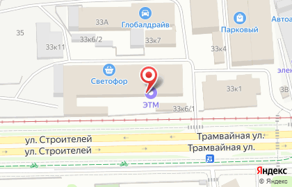 ТЦ Парковый в Дзержинском районе на карте