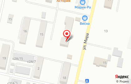 Фирменный магазин Ермолино в Анжеро-Судженске на карте
