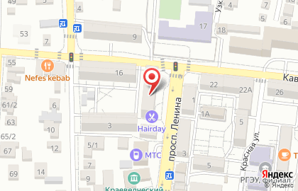 Компания Ставпроект на проспекте Ленина на карте