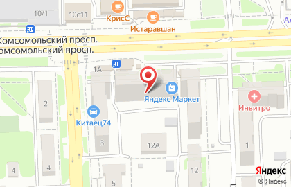 Сеть магазинов полуфабрикатов РАВИС на Комсомольском проспекте, 17 на карте