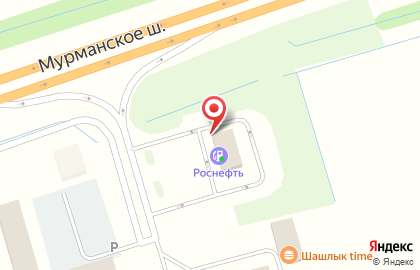 Технический центр Роснефть в Санкт-Петербурге на карте