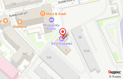 Сервисная компания Эдельвейс в Московском районе на карте