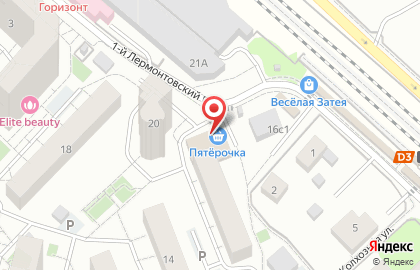 Супермаркет Пятёрочка на Колхозной улице в Люберцах на карте