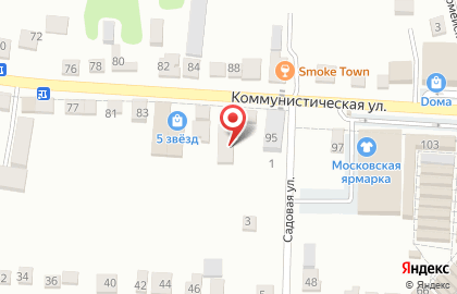 Магазин мебели 12 Стульев, магазин мебели на Коммунистической улице на карте