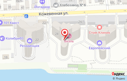 Международная кулинарная школа Александра Кислицына VIP-Masters на Кожевенной улице на карте