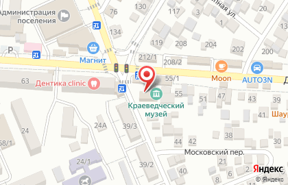 Советник на Дорожной на карте