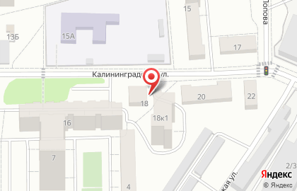 Мини-маркет Мини-маркет на Калининградской улице на карте