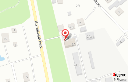 Сибирские Афины в Школьном переулке на карте