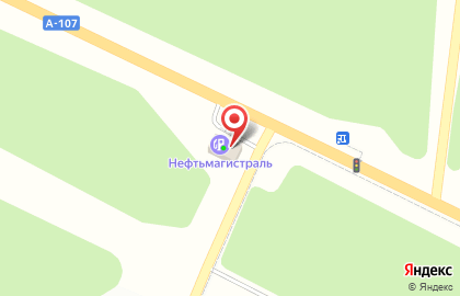 Subway на улице Центральная 1 на карте