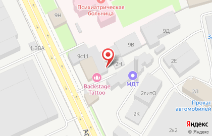 Автоцех-1 на метро Площадь Ленина на карте