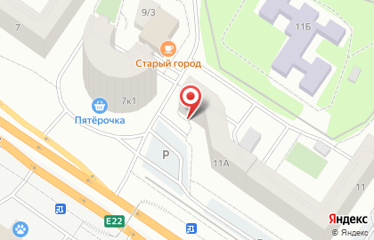 Продовольственный магазин Абсолют-Экспресс на улице Федюнинского на карте