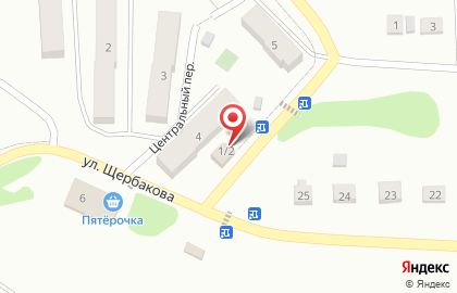 Иван на улице Щербакова на карте