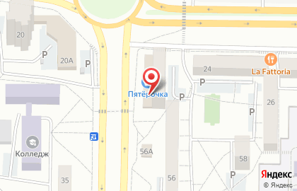 Фирменный магазин и бар Credo Brewery в Комсомольском районе на карте