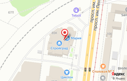 Работа для Вас в Краснооктябрьском районе на карте