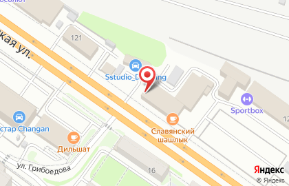 Магазин автоэмалей Отличные Краски на Большевистской улице на карте