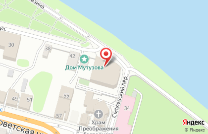Строящийся жилой дом по ул. Рыбацкая, 46 на карте