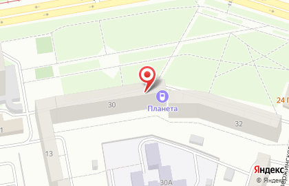 Интернет-провайдер Планета в Екатеринбурге на карте