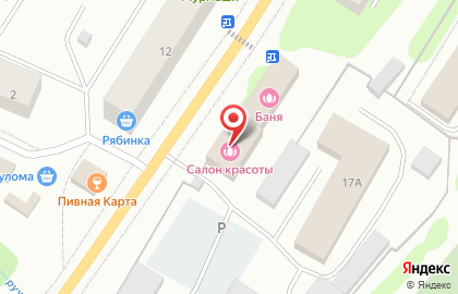 Парикмахерская Наталья на Советской улице на карте