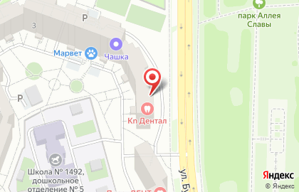 Салон красоты Элегия на улице Академика Семёнова на карте