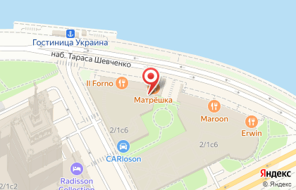 Ресторан русской кухни Матрёшка на карте