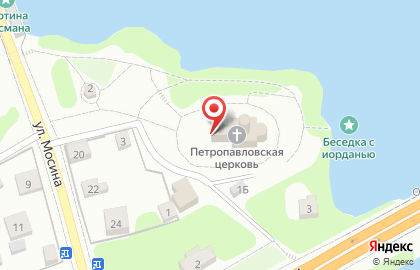 Храм Святых Апостолов Петра и Павла в Сестрорецке на карте