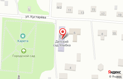 Детский сад Улыбка в Жиздре на карте