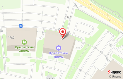 Ремонтная компания Проф Сервис на Крылатской улице на карте