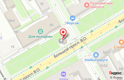 Фея в Василеостровском районе на карте