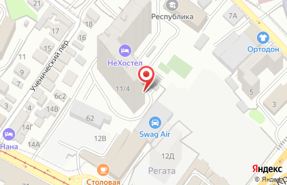 Автомат по продаже питьевой воды Третий кран в Гвардейском переулке на карте