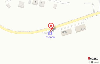 АЗС Газпром на Сургутской улице на карте