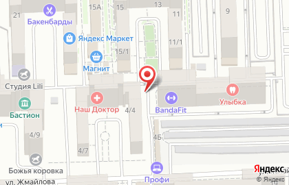 Моя Пекарня на улице Жмайлова на карте