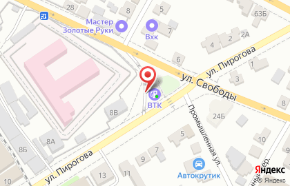 Заправочная станция Воронежская топливная компания на улице Свободы, 79Б на карте